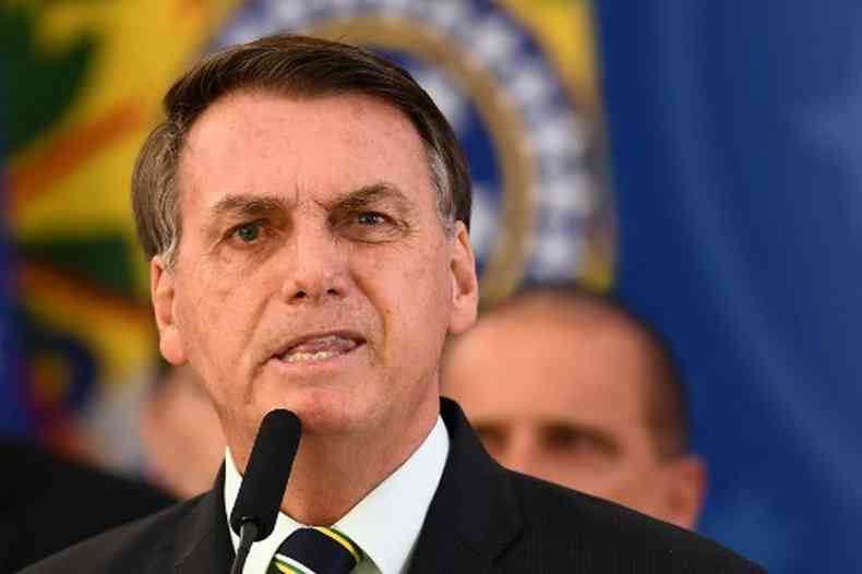 Jair Bolsonaro, presidente da Repblica(foto: Evaristo S/AFP)