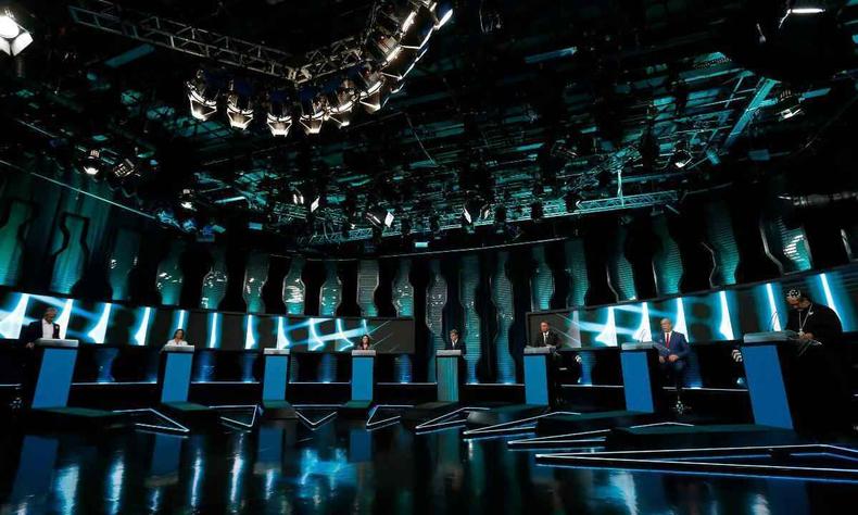 Debate entre os presidenciveis do SBT 