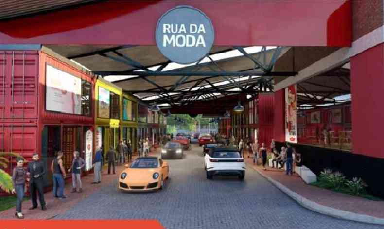 Decreto permite que cinemas, restaurantes e bares do novo shopping podero funcionar das 7h s 5 horas do dia seguinte(foto: Fabrika Mall/Divulgao)