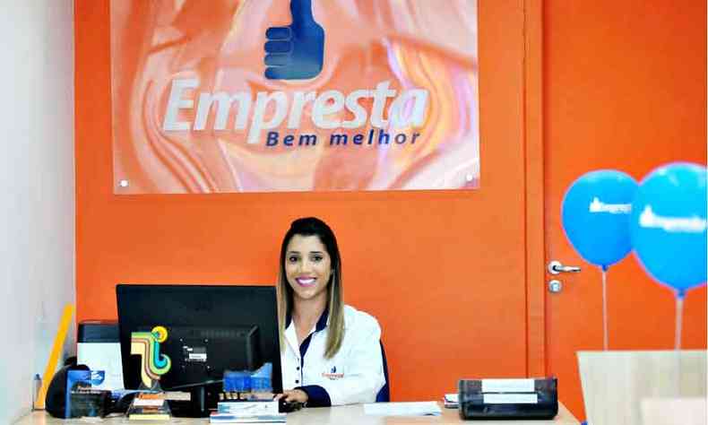  Dona de duas unidades da Empresta Bem Melhor, Priscila de Carvalho recuperou o investimento em menos de um ano(foto: Alexandre Guzanshe/EM/D.A Press)