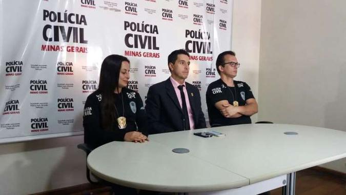 Detalhes sobre as investigações foram divulgados nesta quarta-feira(foto: Polícia Civil / Divulgação) Detalhes sobre as investigações foram divulgados nesta quarta-feira(foto: Polícia Civil / Divulgação)