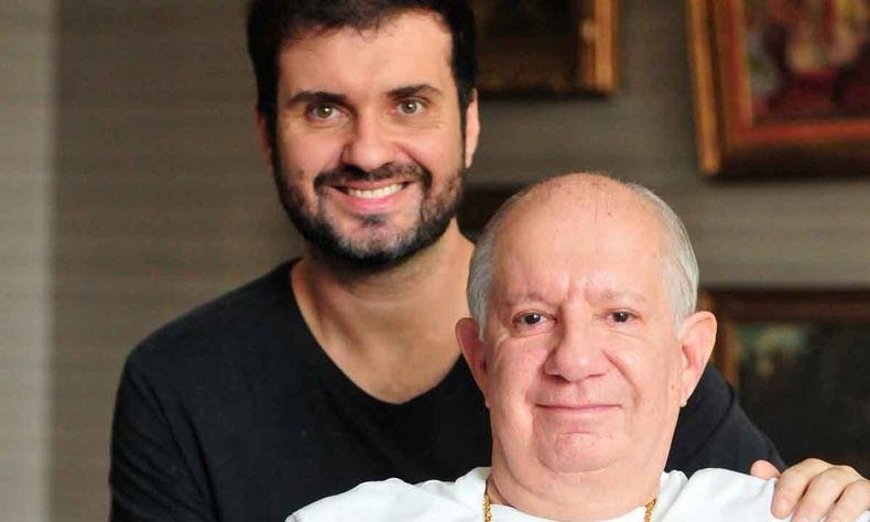 O empresário Georges Perona com o filho Jean François Perona(foto: Ramon Lisboa/EM/D.A Press) Georges Perona com o filho Jean François Perona