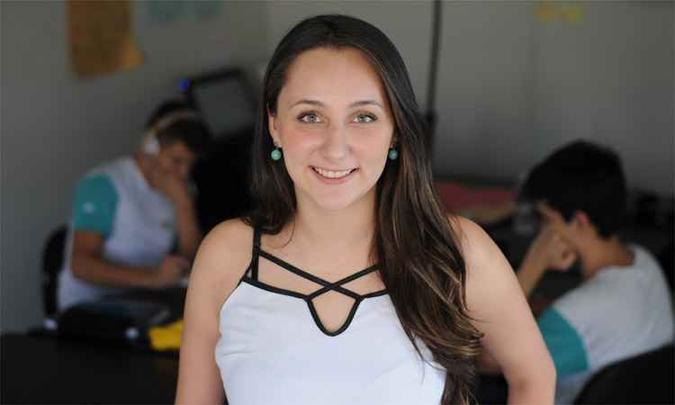 Maria Guilhermina acredita que a educação é ferramenta para mudar a si mesmo e a sociedade(foto: Leandro Couri/EM/DA Press) Maria Guilhermina acredita que a educação é ferramenta para mudar a si mesmo e a sociedade(foto: Leandro Couri/EM/DA Press)