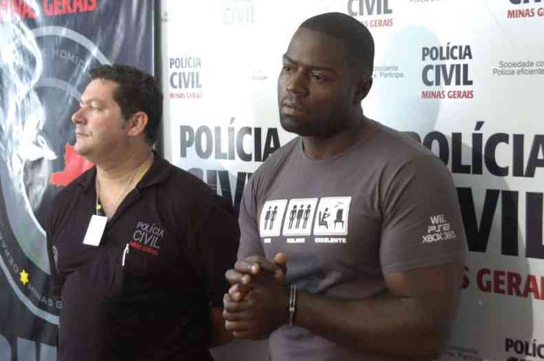 Paulo Mrcio  apontado como o executor do crime(foto: Jackson Romanelli/EM/D.A Press.)