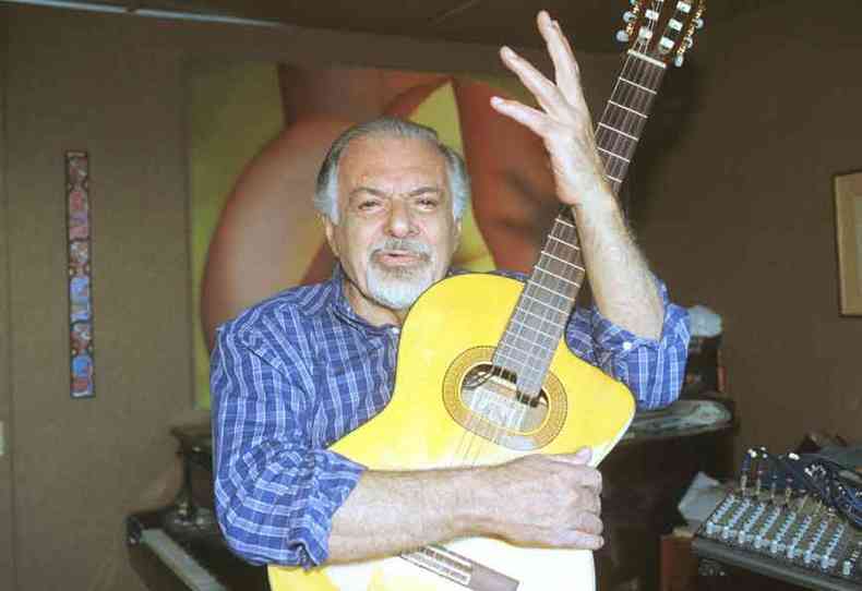 Sérgio Ricardo foi cantor, compositor, diretor, pintor e escritor. Site dedicado a ele já reúne cinco mil itens(foto: Otávio Magalhães/AE %u2013 1/6/2010)