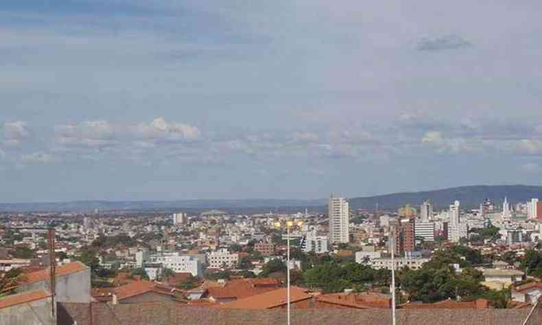 Vista da cidade de Montes Claros