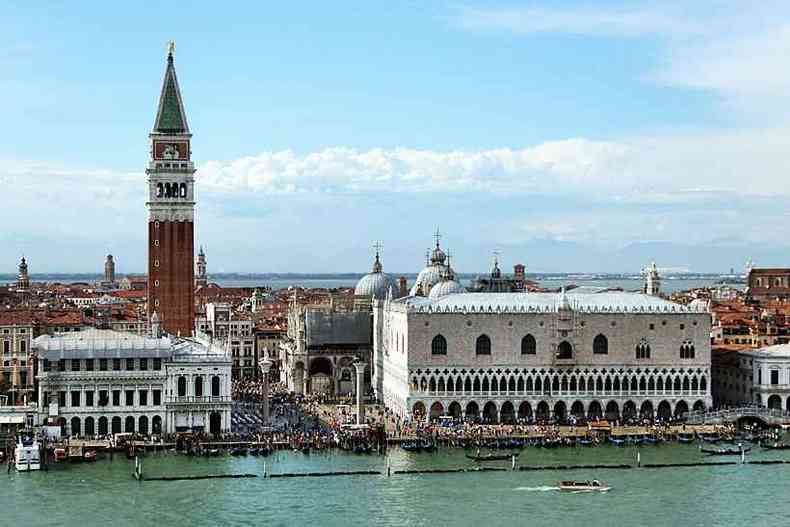 Veneza sofre com o turismo predatrio. Cidade italiana pensa em limitar acesso  ilha(foto: Jos Santos/Unsplash)