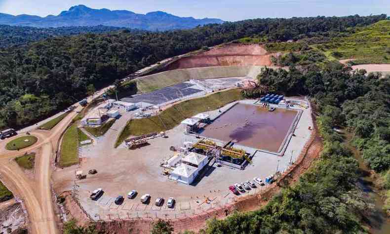 Capacidade de tratamento da ETAF equivale a cerca de 20 piscinas olmpicas por dia(foto: Divulgao/Vale)