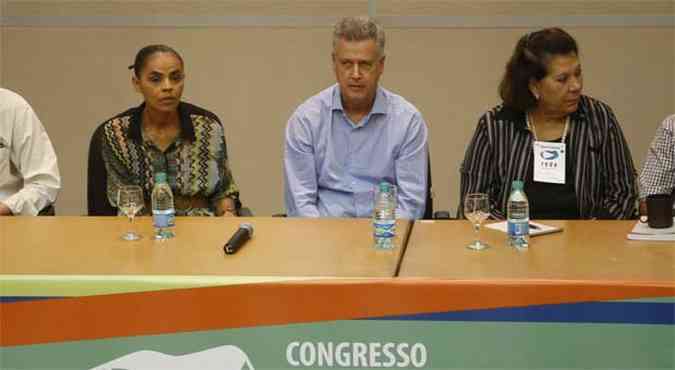 A Rede Sustentabilidade confirmou Marina Silva (na esquerda)como candidata a vice na chapa de Eduardo Campos (PSB)(foto: DIDA SAMPAIO/ESTADAO CONTEUDO DF)