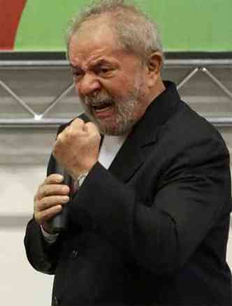 Ex-presidente Luiz Incio Lula da Silva(foto: Nelson Antoine/AE)