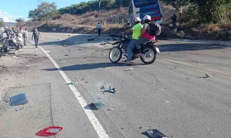 Veculo envolvido em acidente de trnsito