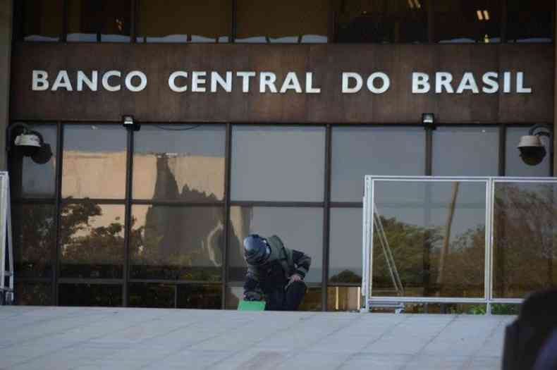 Fachada do prdio do Banco Central, em Braslia