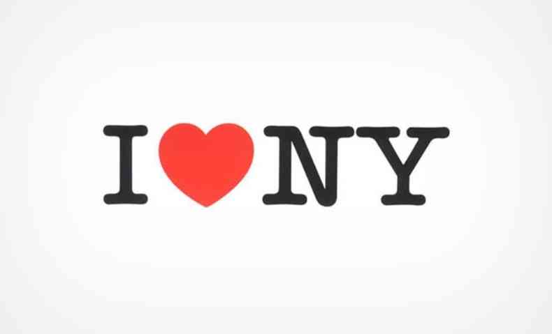 O logo 'i love NY' foi criado por Milton Glaser em 1977 (foto: Reproduo)