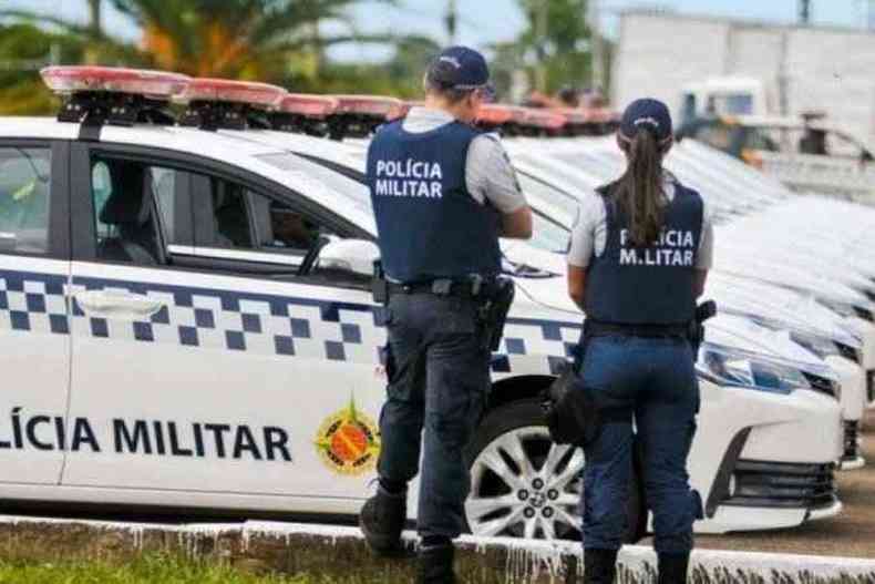 Polcia Militar do DF deteve o motorista atropelador(foto: Divulgao/PMDF)