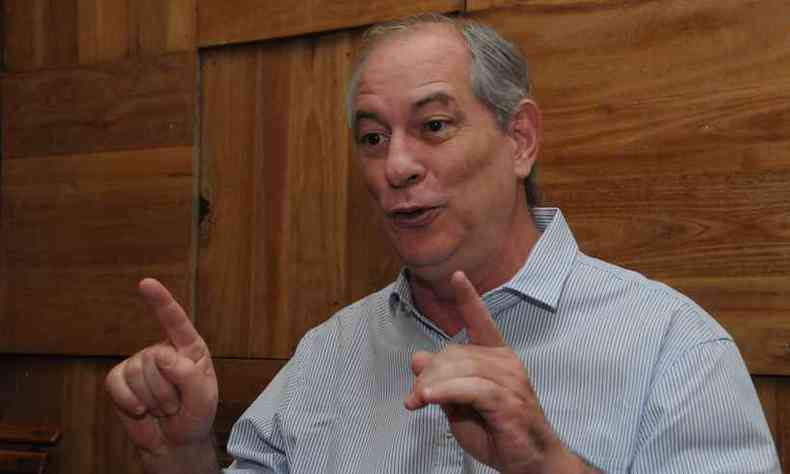 Ex-ministro e ex-governador Ciro Gomes (PDT)(foto: Paulo Filgueiras/EM/D.A Press)