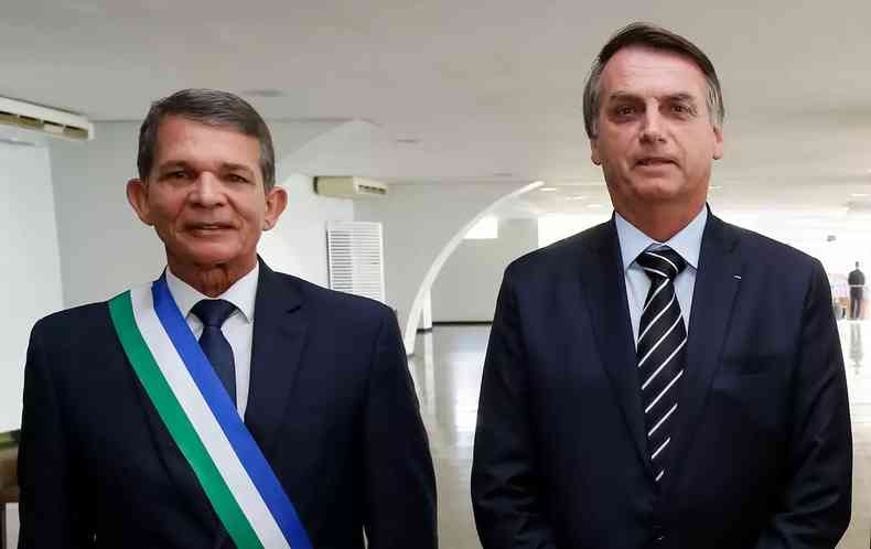 Bolsonaro indicou o general Joaquim Silva e Luna para a presidncia da Petrobras(foto: Marcos Corra/PR)