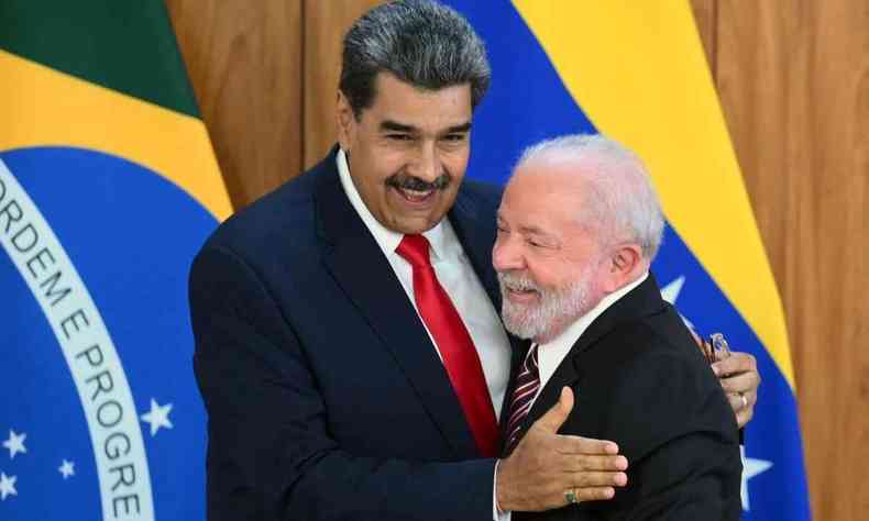 Nicols Maduro e Lula em Braslia