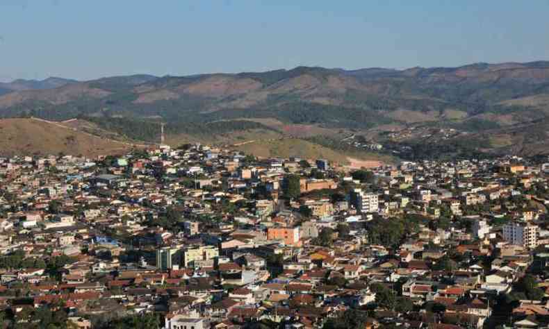 Barragem est localizada em Itabira, na Regio Central de Minas(foto: Marcos Vieira/EM/D.A Press)