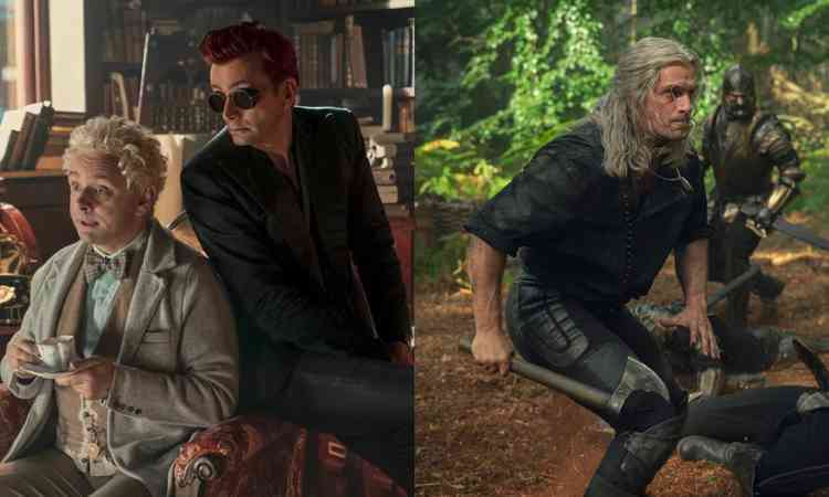 'Good Omens' e 'The Witcher'