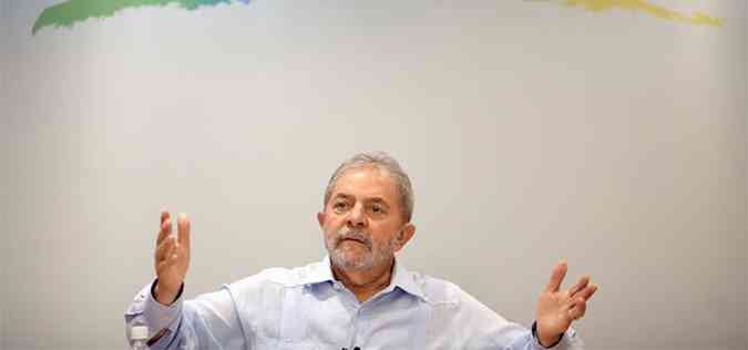  O ex-presidente Lula concedeu entrevista na manh desta tera-feira a blogueiros (foto: Ricardo Stuckert/ Instituto Lula)