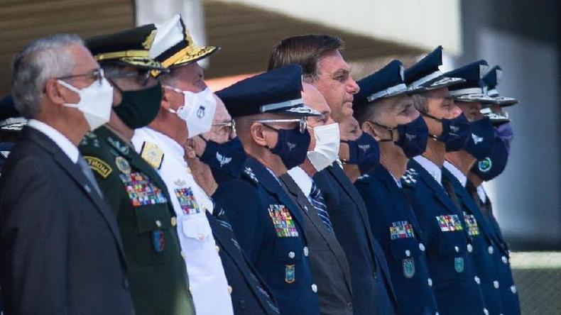 Com Bolsonaro, militares voltaram ao poder sem ruptura institucional(foto: Getty Images)