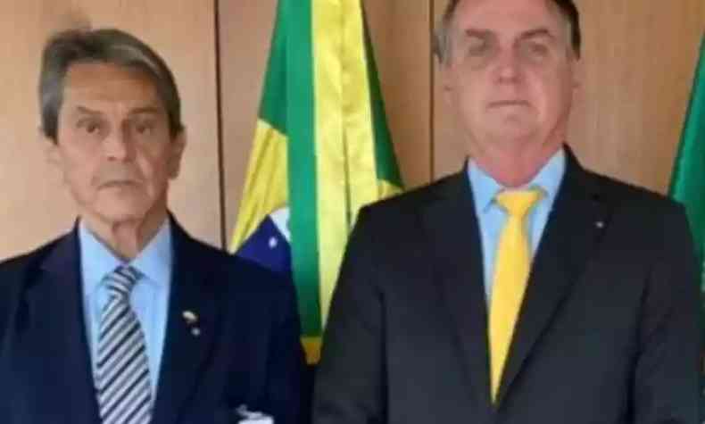 roberto Jefferson e Jair Bolsonaro
