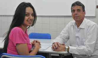 Camila Jardim e o pai, Ricardo: 