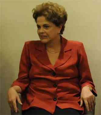 Presidente afastada Dilma Rousseff(foto: Marcos Vieira/EM/D.A Press - 20/05/16)