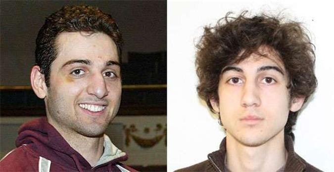 Os irm�os Tamerlan e Dzojhar Tsarnaev: o primeiro foi morto durante cerco policial e o segundo est� hospitalizado(foto: AFP PHOTO)
