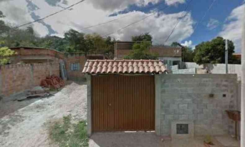 Rua Presidente Castelo Branco, em Santa Luzia, onde motorista de aplicativo foi assassinado(foto: Google Street Views/Reproduo )