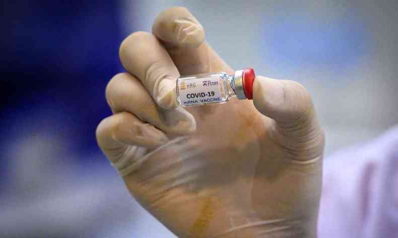 Somente os testes em humanos que esto em andamento permitiro comprovar a eficcia da vacina (foto: Mladen ANTONOV / AFP )