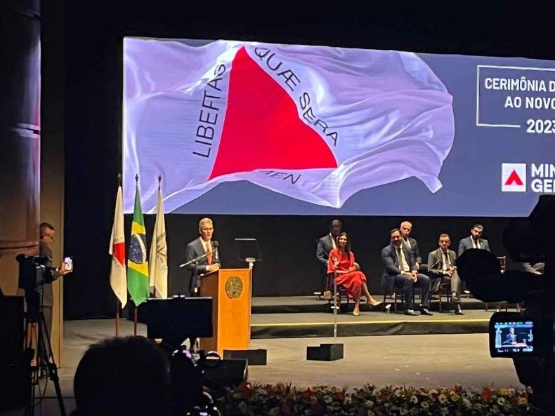 Cerim�nia de posse de Romeu Zema 