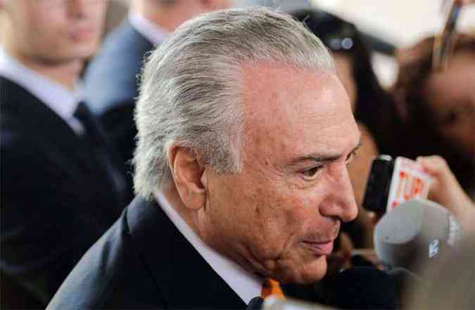 Temer articula para continuar na presidncia do PMDB, que far conveno em maro para eleger a direo do partido(foto: Marcelo Camargo/ABR)