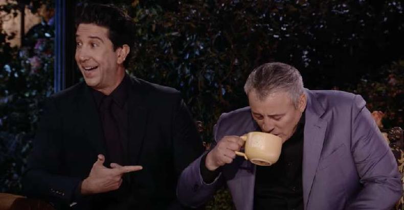 David Schwimmer e Matt LeBlanc: Ross reencontra Joey(foto: HBO Max) David Schwimmer e Matt LeBlanc: Ross reencontra Joey(foto: HBO Max)