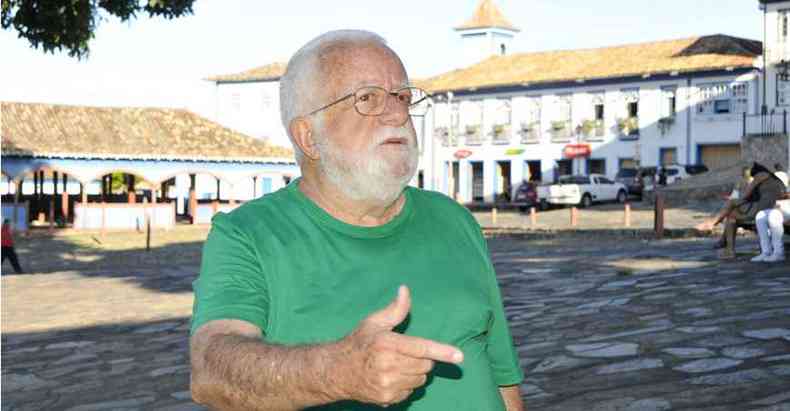 O comerciante Jos Duarte destaca impulso dado ao turismo e  economia local nas ltimas dcadas(foto: Juarez Rodrigues/EM/D.A PRESS)