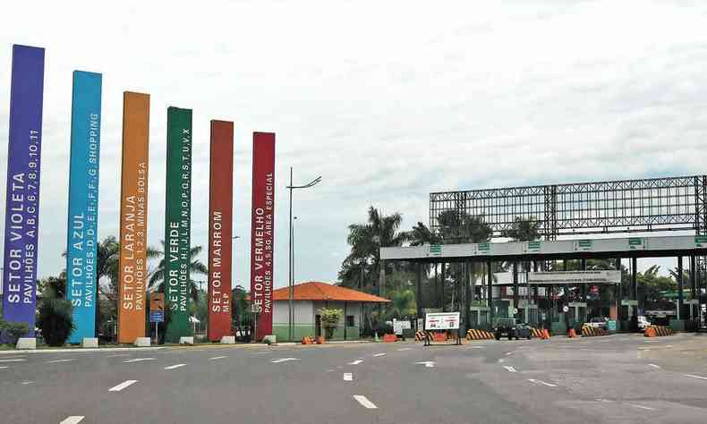 Vista externa da Ceasaminas