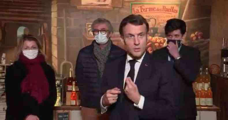 Macron fala em 