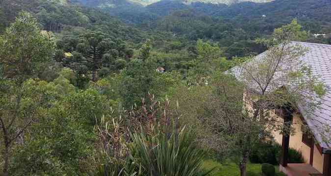Vista de pousada de Monte Verde: dirias variam de R$ 500 a R$ 1,9 mil(foto: lvaro Duarte/EM/D.A Press - 2013 10/12/14 )