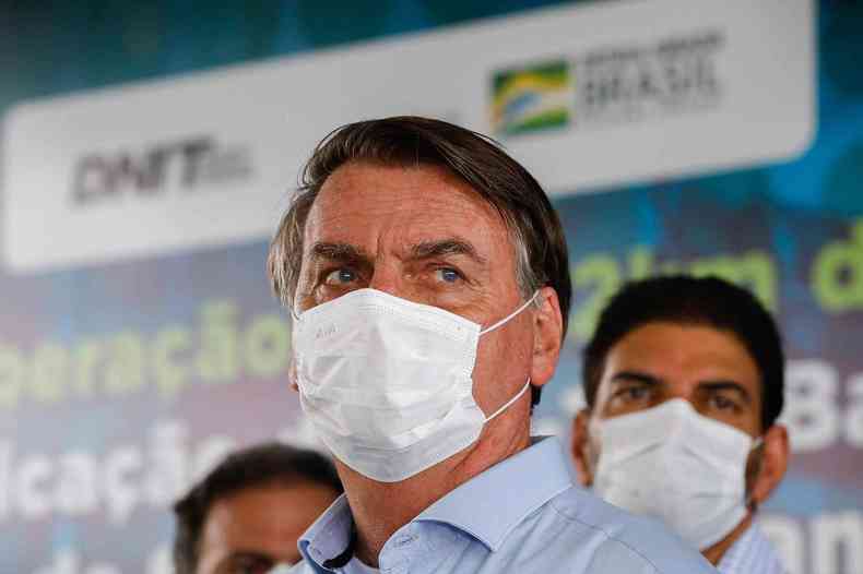 Segundo Bolsonaro, a nova cirurgia  apenas 'mais um desafio'(foto: PR/Reproduo)