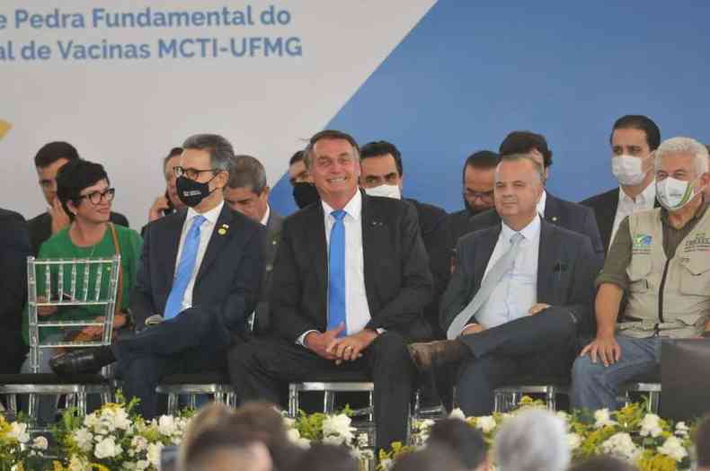 Visita do presidente Jair Bolsonaro a Belo Horizonte em setembro de 2021