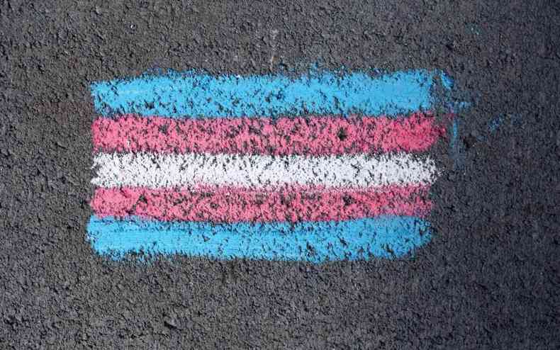bandeira do movimento trans