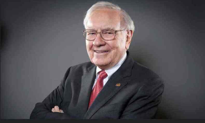Warren Buffet afirmou ainda estar satisfeito com a empresa brasileira de investimentos(foto: Reproducao da Internet - Warren Buffet)