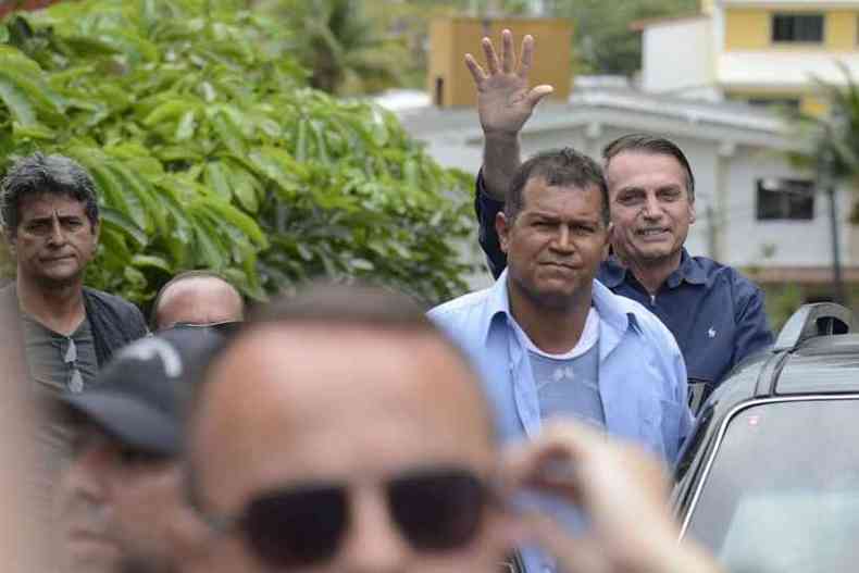 O presidente eleito, Jair Bolsonaro, vai a Braslia na tera-feira (6)(foto: Tomaz Silva/Agncia Brasil )