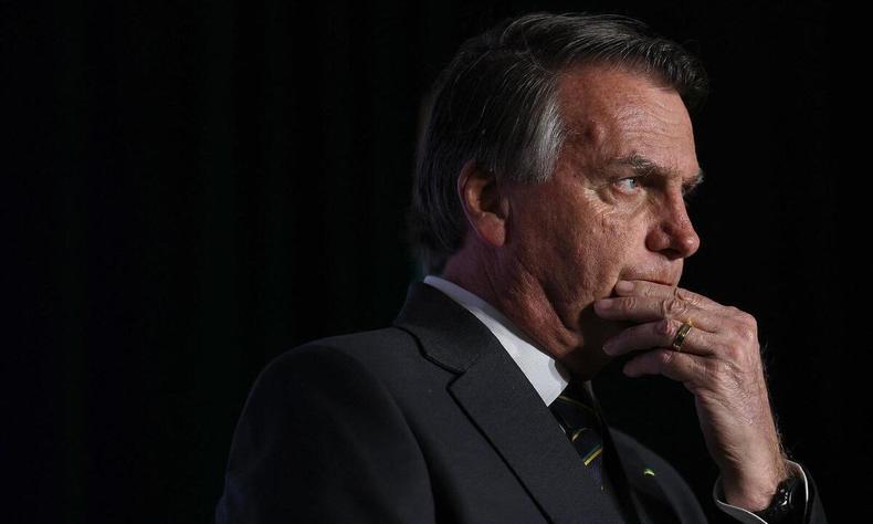 Bolsonaro já declarou que 'indícios não são bons' para julgamento que se inicia nesta quinta(foto: JOE RAEDLE / GETTY IMAGES NORTH AMERICA / AFP) Jair Bolsonaro