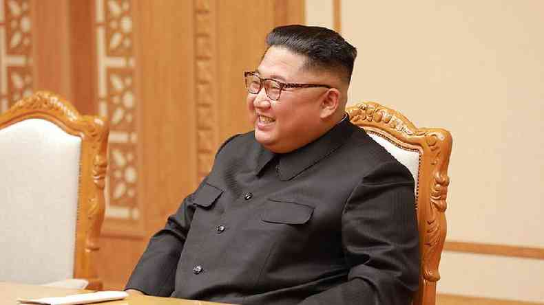 Imprensa estatal diz que Kim fez alerta contra relaxamento apressado das restries(foto: Getty Images)