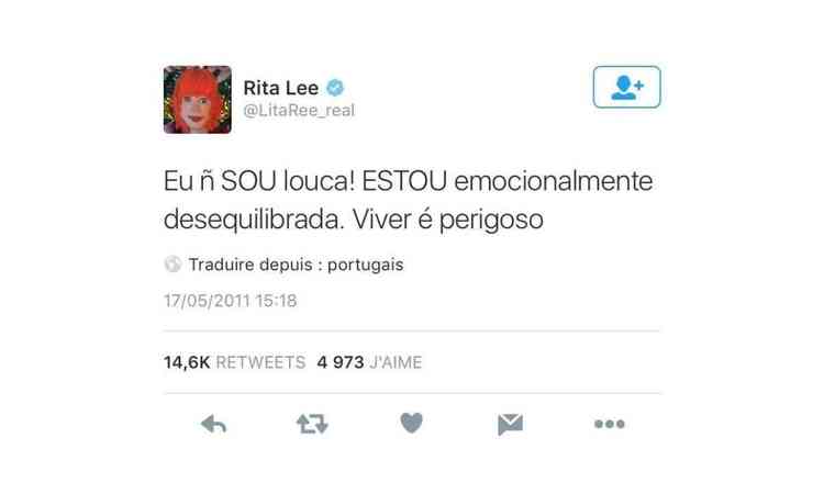 Tweet Rita Lee 4