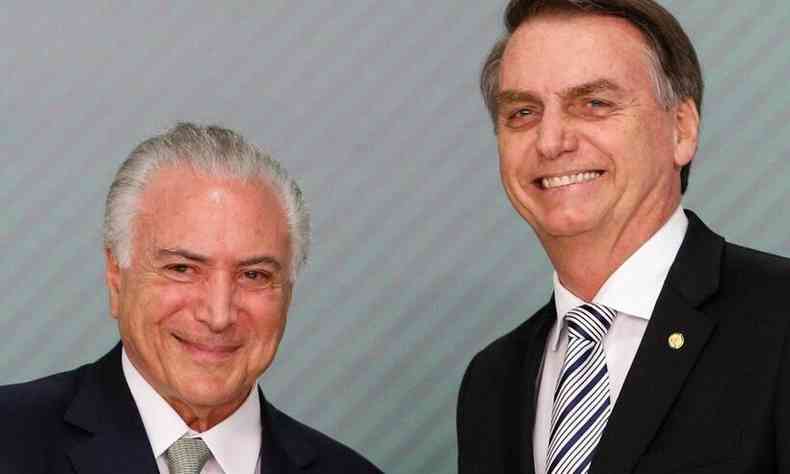 Temer, o 'bombeiro', e Bolsonaro, o 'verdugo do Planalto'