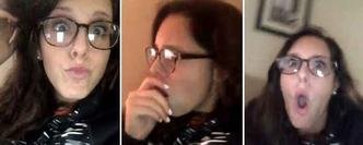 Jovem fazia pose para a c�mera quando o acidente aconteceu(foto: Reprodu��o/Twitter)