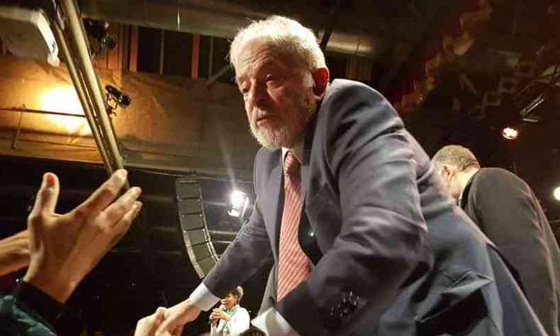Lula participou de ato 'a favor da democracia' em Berlim (foto: Ana Paula Lisboa/CB/D.A Press)