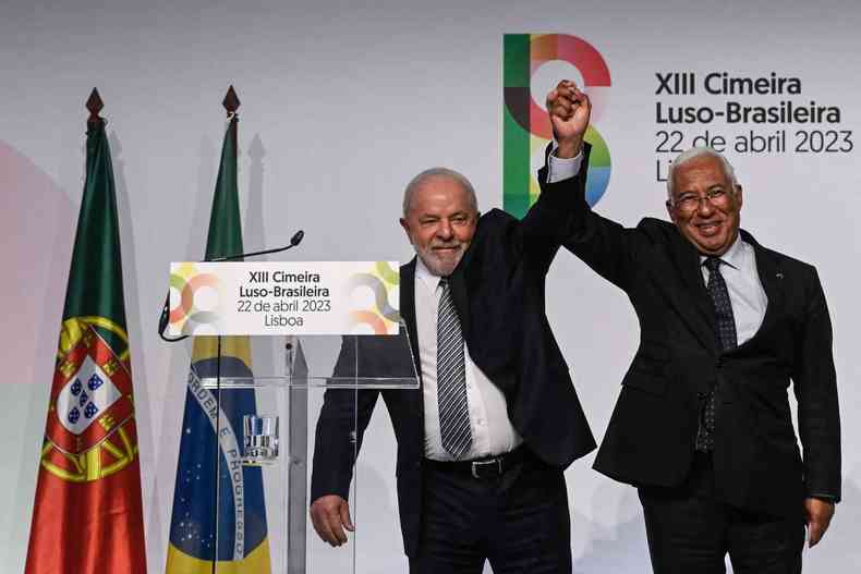 Antonio Costa e Lula 